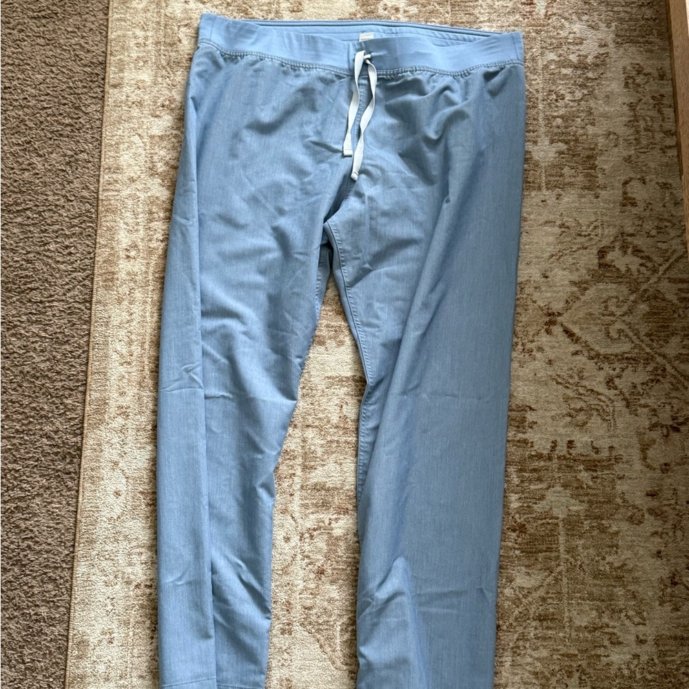 Figs Slate Blue Scrub Pants